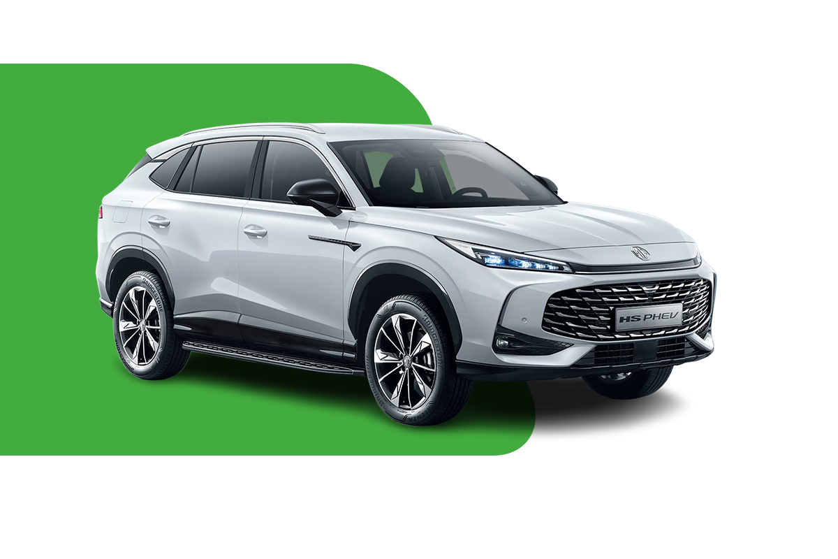 MG HS PHEV in Weiß